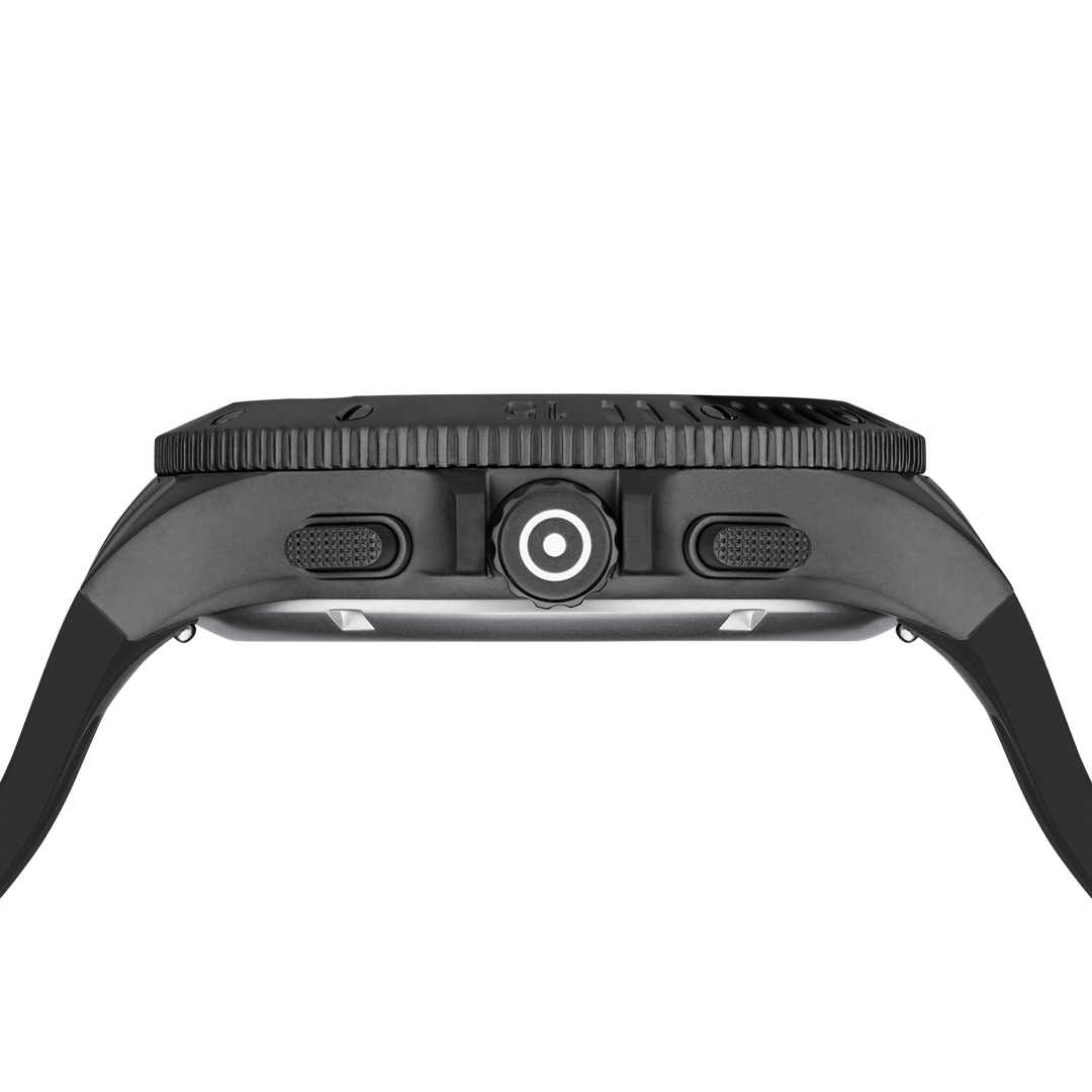 Glock Men's Black Stainless Steel Chronograph Quartz Watch GW-42-2