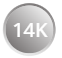 14K White Gold